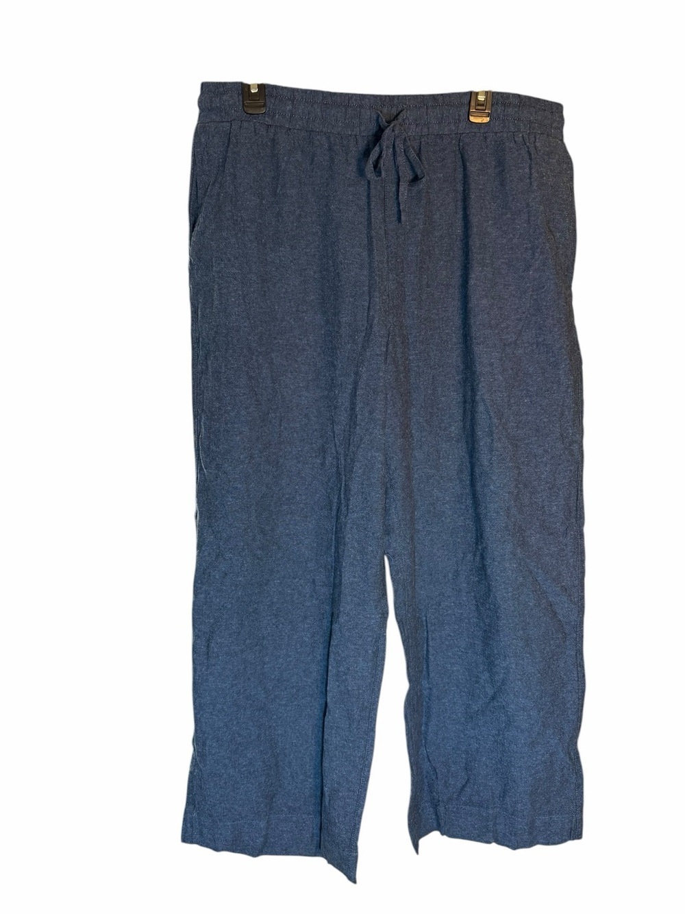 Rafaella Wide Leg Linen Blend Pants - Picture 5 of 12